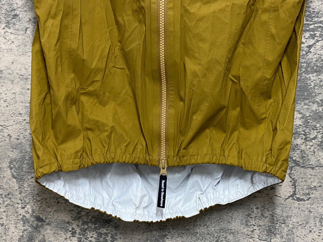 JV855 パスノーマルスタジオ PAS NORMAL STUDIO RAIN GILET ジレ サイクルベスト ブラウン XL