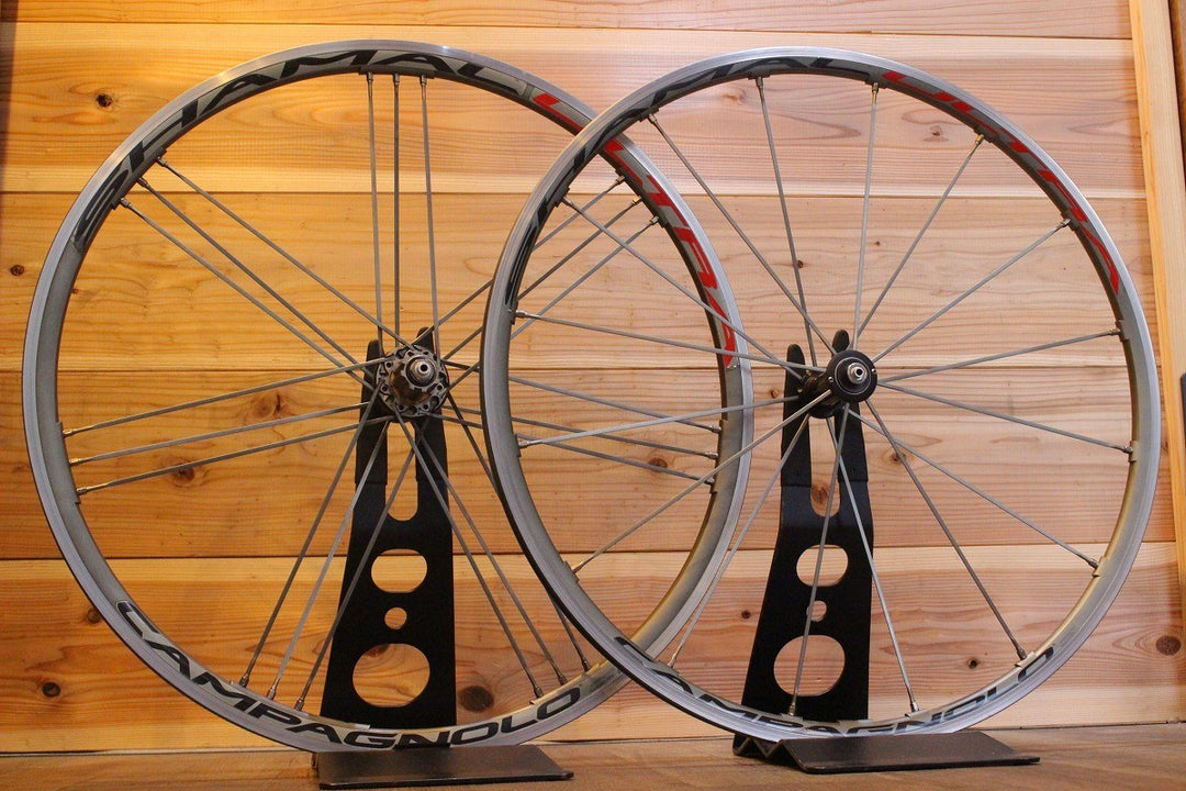 カンパニョーロ Campagnolo シャマルウルトラ SHAMAL ULTRA チタンカラー アルミ クリンチャー ホイールセット カンパ11S 【名古屋店】
