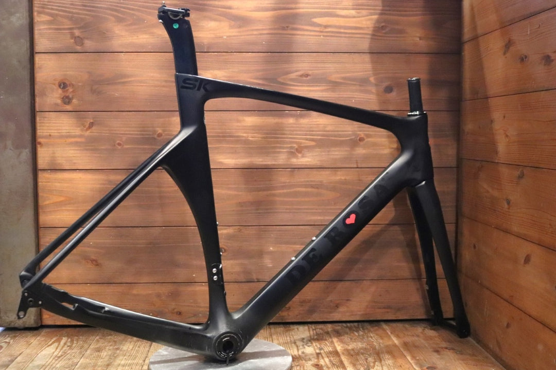 決算SALE デローザ DE ROSA SK Pininfarina DISK 2019モデル 54サイズ カーボン ディスクブレーキ ロードバイク フレームセット 【東京南麻布店】