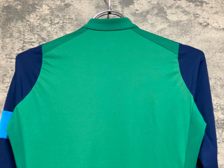KS155 ラファ Rapha PRO TEAM LONG SLEEVE TRAINING JERSEY 長袖 サイクルジャージ 緑 S