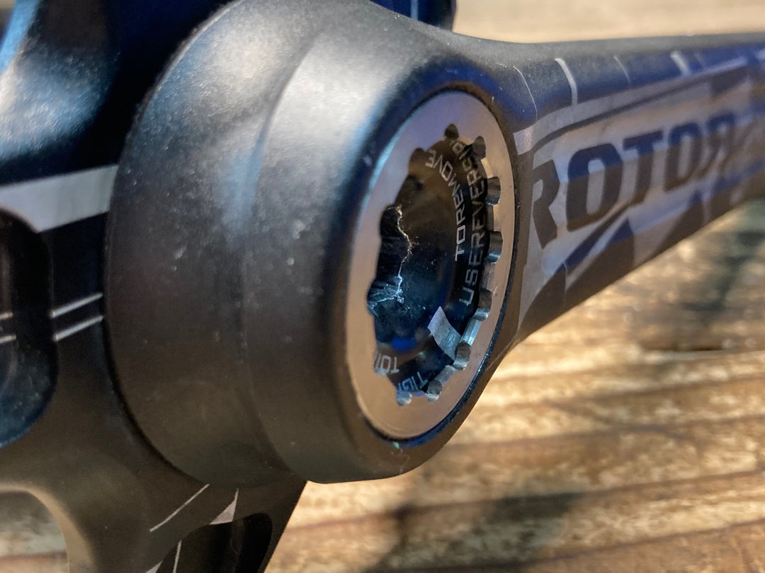 JK551 ローター ROTOR 3D CRANK クランクアーム 170mm BCD110mm 5アーム シャフトΦ30