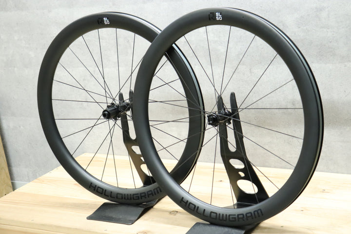 キャノンデール Cannondale ホログラム HOLLOWGRAM R-SL50  チューブレス カーボン ホイールセット シマノ12/11S 【さいたま浦和店】