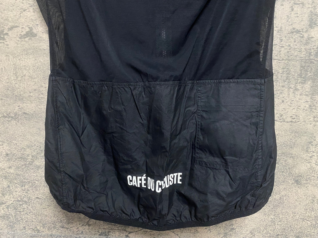 KO571 カフェドシクリステ cafe du cycliste EDITH GILET MEN サイクルベスト ジレ 黒 M