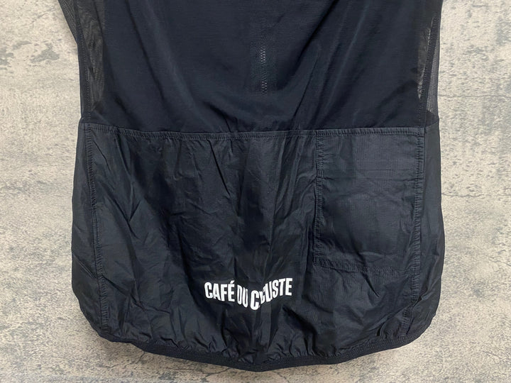 KO571 カフェドシクリステ cafe du cycliste EDITH GILET MEN サイクルベスト ジレ 黒 M