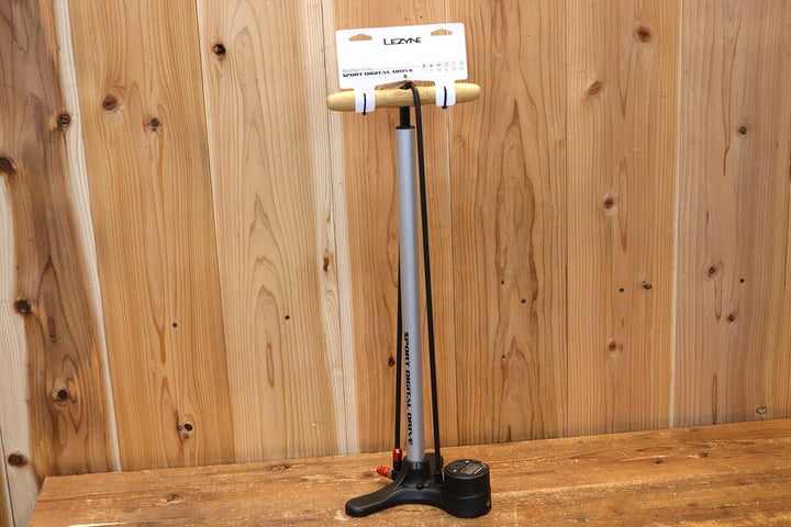 レザイン LEZYNE スポーツデジタルドライブ SPORT DIGITAL DRIVE 米仏両用 フロアポンプ 空気入れ 【芦屋店】