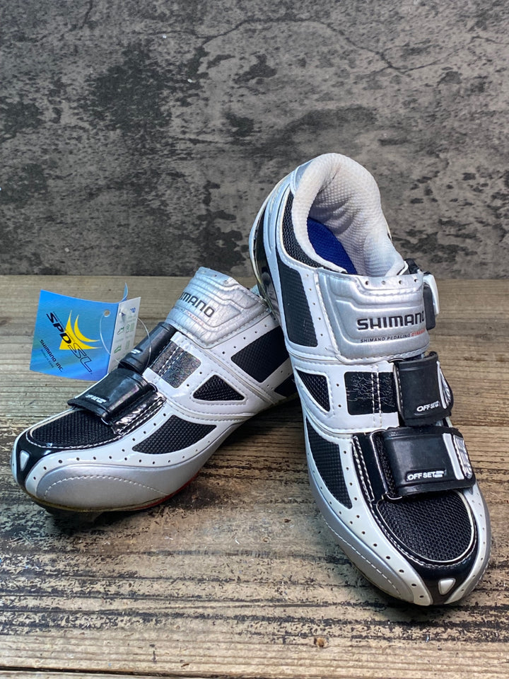 JR497 シマノ SHIMANO SH-R132L ビンディングシューズ 黒 EU36