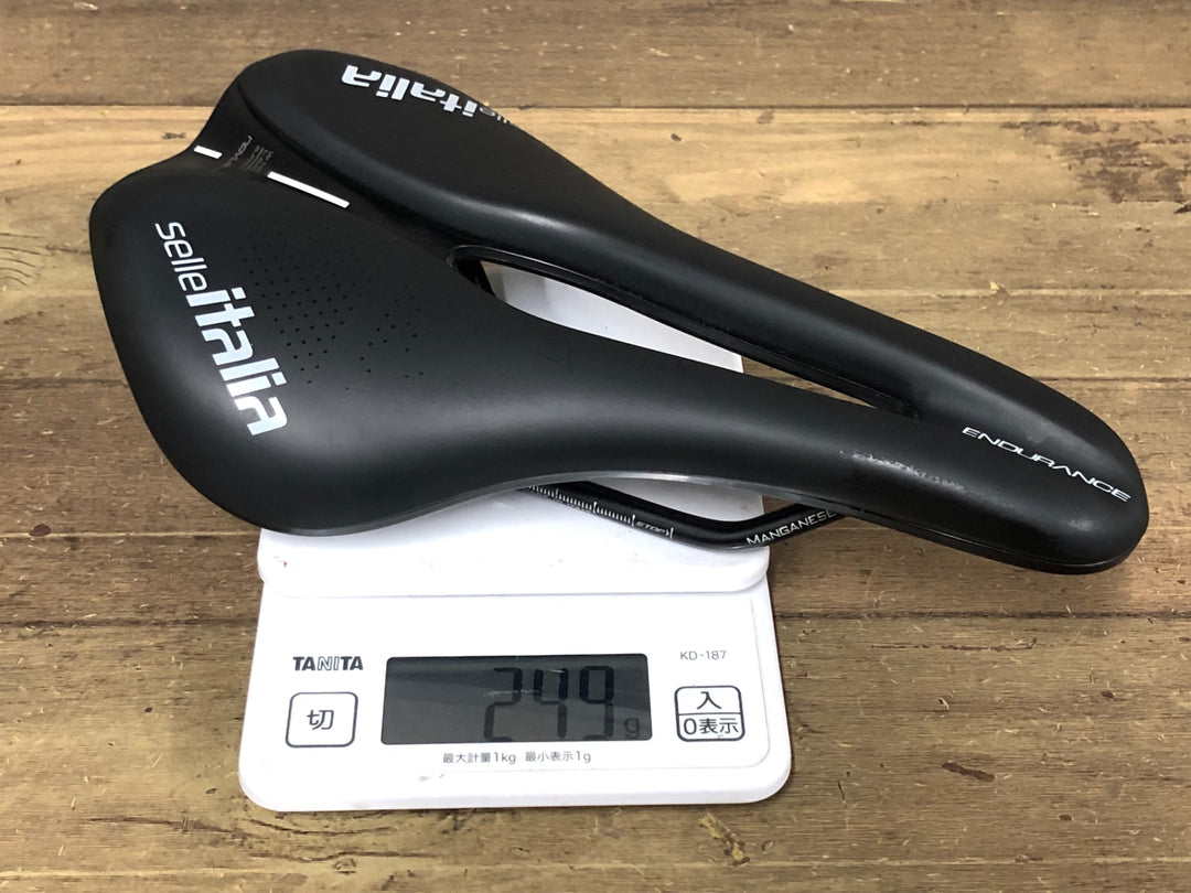 JY184 セライタリア selle italia NOVUS EVO ENDURANCE サドル MANGANESE 145mm