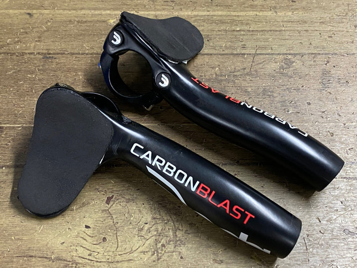 KN624 デダ Deda CARBON BLAST ショートエクステンションバー Φ31.7 ※ブリッジ欠品