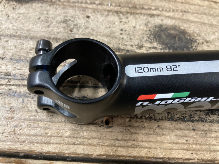JU529 デダエレメンティ Deda Superleggero アルミ ステム 黒 120mm 82° Φ31.7 OS