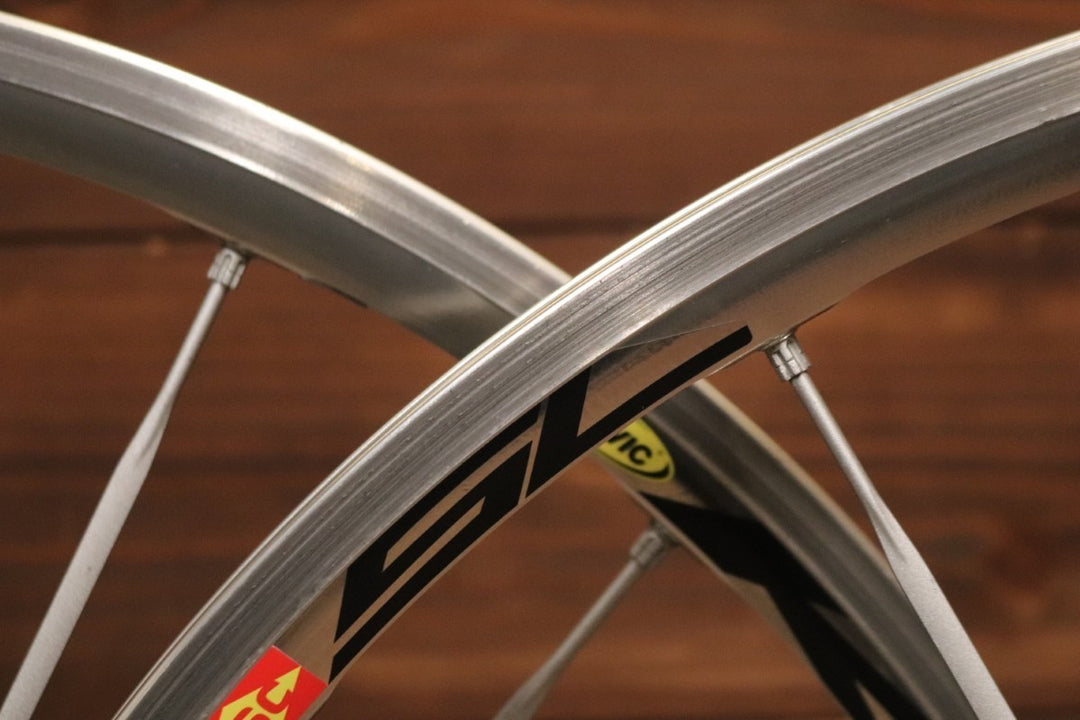 マヴィック MAVIC キシリウム KSYRIUM SL SSC アルミ クリンチャー ホイールセット シマノ11/12S ナローリム 13C【東京南麻布店】