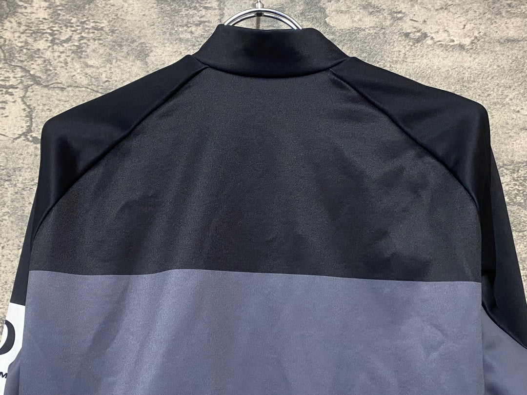 KL020 パールイズミ PEARL iZUMi 長袖 サイクルジャージ 黒 グレー XL 裏起毛