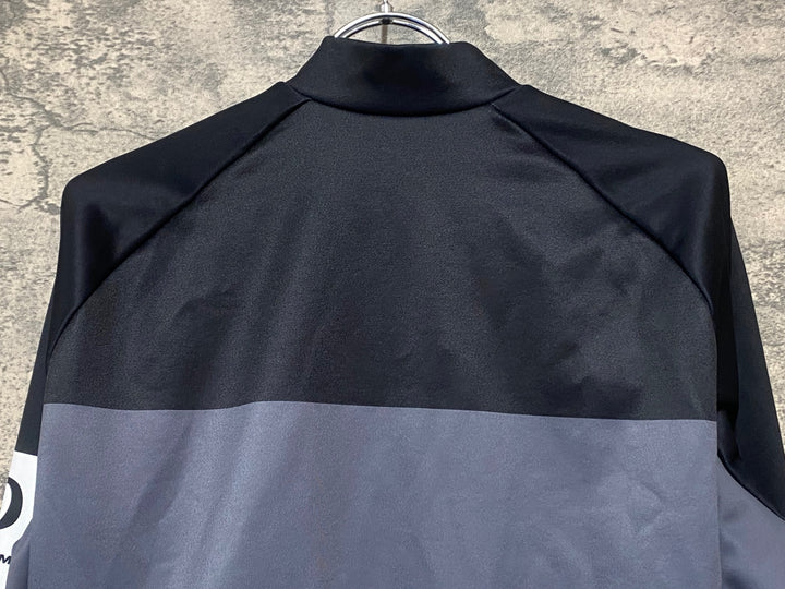 KL020 パールイズミ PEARL iZUMi 長袖 サイクルジャージ 黒 グレー XL 裏起毛