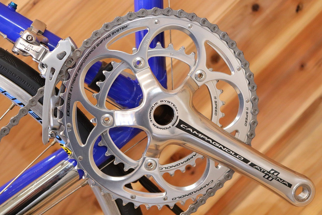 ジオス GIOS コンパクト プロ COMPACT PRO 2011モデル 50サイズ カンパニョーロ アテナ 11S クロモリ ロードバイク 【広島店】