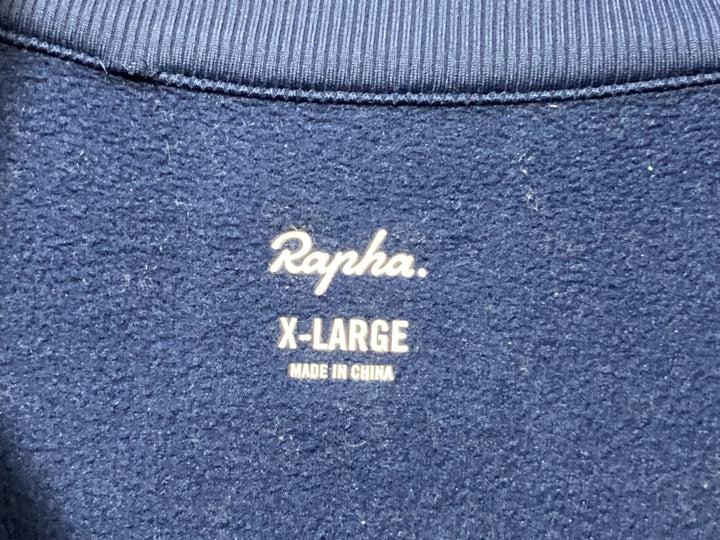 KC669 ラファ Rapha CORE WINTER JACKET 長袖 サイクルジャケット 濃青 XL 裏起毛