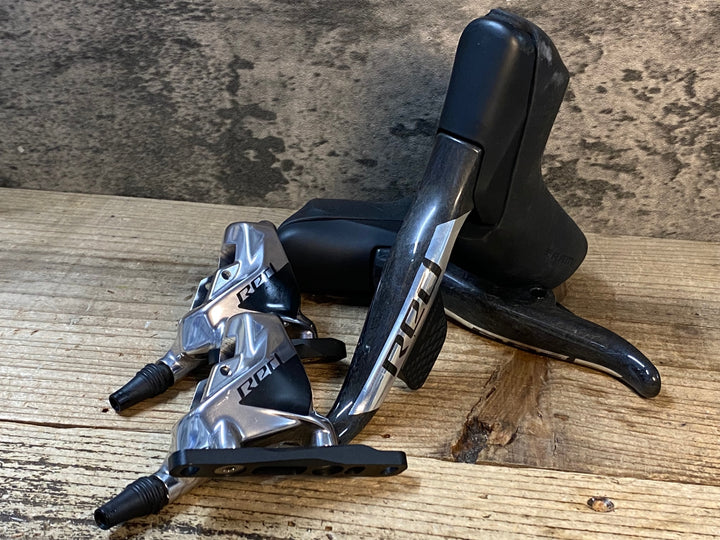 JS018 スラム SRAM RED E-TAP AXS D1 HRD 2×12S 左右レバー/前後ブレーキセット