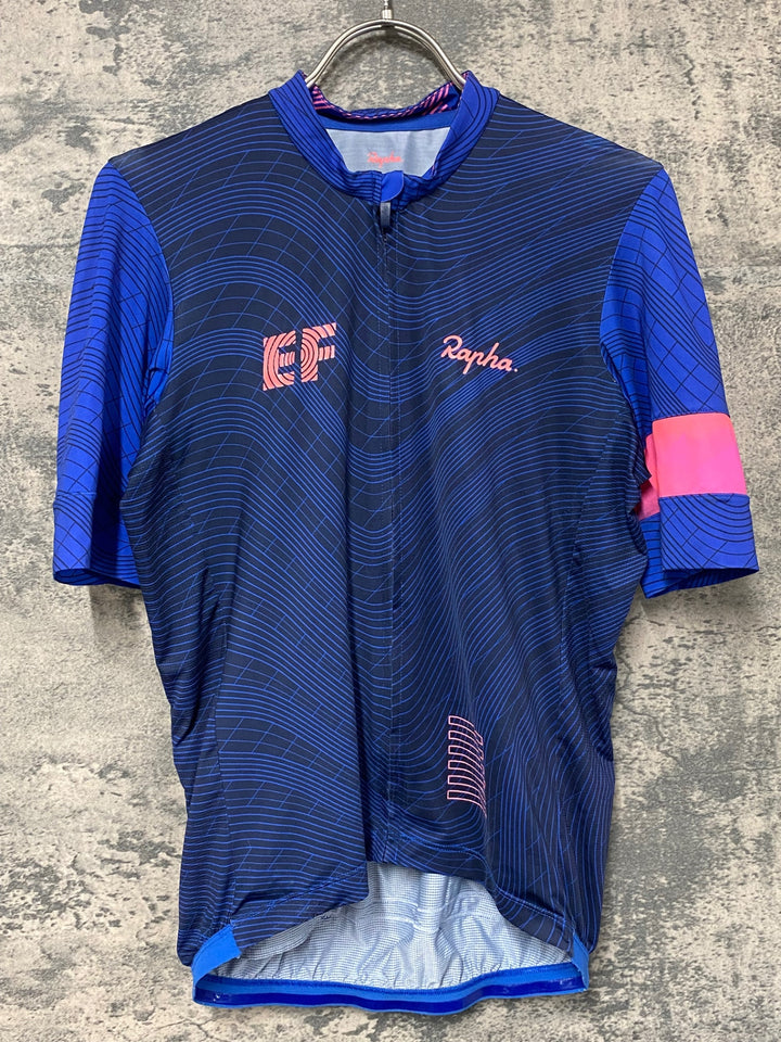 JE921 ラファ RAPHA FIRST PROTEAM TRAINING 半袖 サイクルジャージ M EFエデュケーション