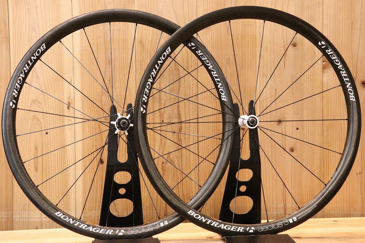 ボントレガー BONTRAGER アイオロス AEOLUS 3 カーボン クリンチャー ホイールセット シマノ 10S 【芦屋店】