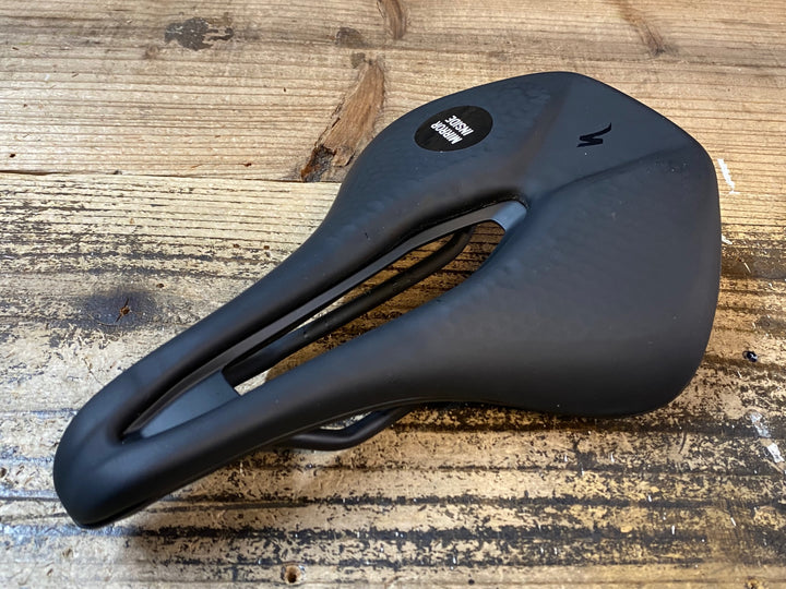 JP802 スペシャライズド SPECIALIZED POWER EXPERT WITH MIRROR サドル 黒 HOLLOW TI レール
