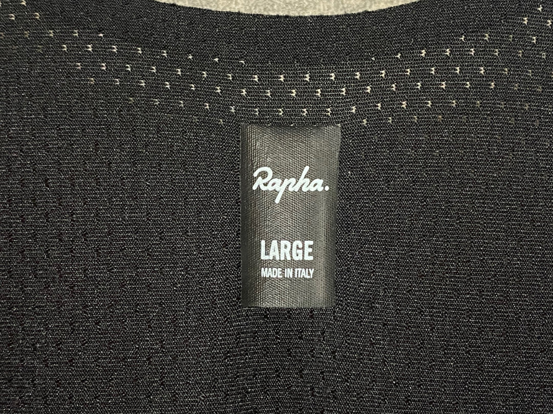 JZ856 ラファ Rapha PRO TEAM WINTER TIGHTS WITH PAD ビブタイツ 黒 L 裏起毛