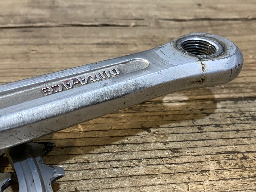 KJ638 シマノ SHIMANO デュラエース DURA-ACE 初代 クランクセット 50/43T 167.5mm