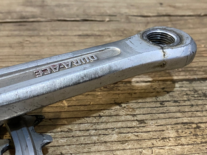 KJ638 シマノ SHIMANO デュラエース DURA-ACE 初代 クランクセット 50/43T 167.5mm