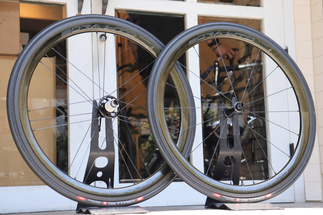 カンパニョーロ CAMPAGNOLO ボーラ BORA WTO 45 カーボン チューブレス ホイールセット シマノ11S/12S 【横浜店】