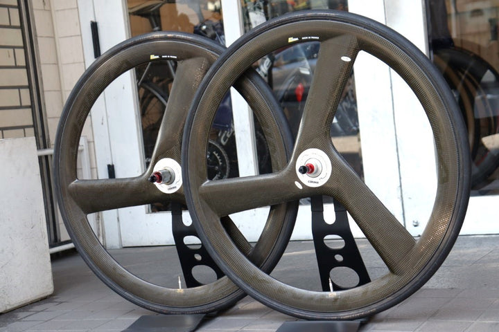 コリマ CORIMA 3SPOKE CERAMIC カーボン チューブラー バトンホイール ホイールセット シマノ11S/12S ナローリム 22mm 【横浜店】