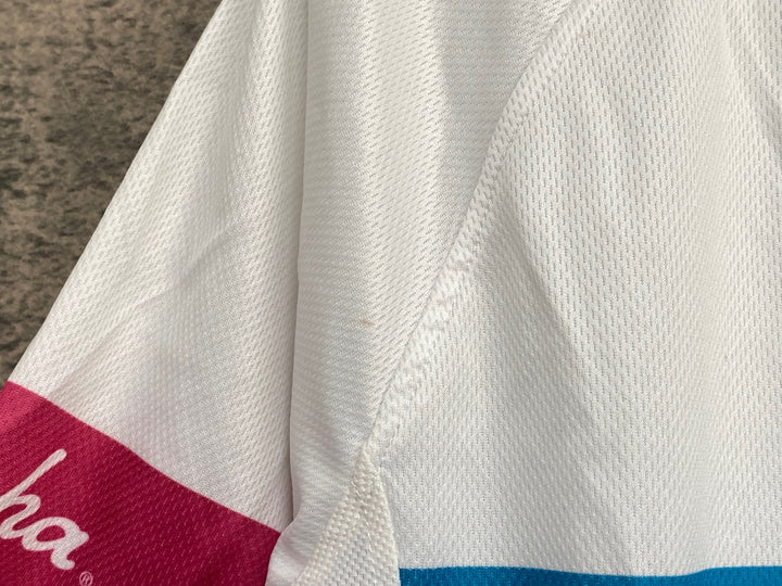 JM835 ラファ Rapha ETAPE 2011 JERSEY 半袖 サイクルジャージ 白 M