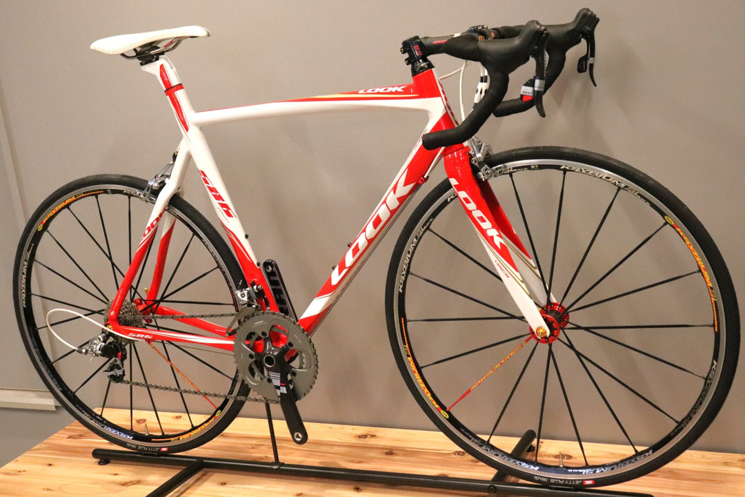 ルック LOOK 586 SL 2010モデル Lサイズ スラム RED Mix 10S カーボン ロードバイク KSYRIUM SL 【仙台店】
