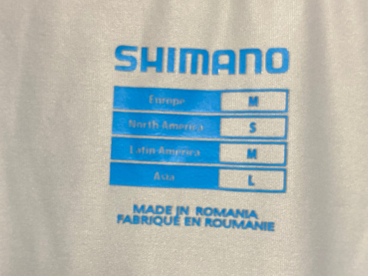 JG408 シマノ SHIMANO エアロライト 半袖 サイクルジャージ 水色 L