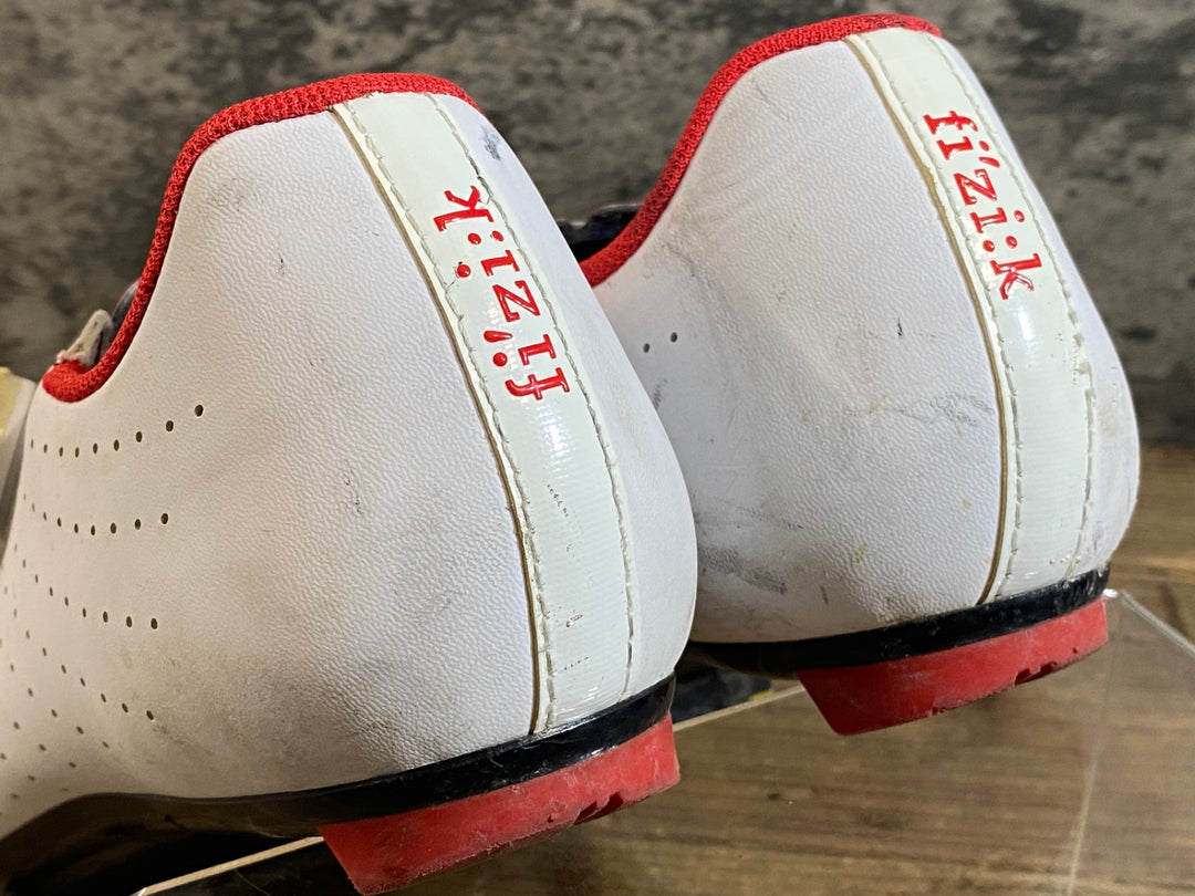 KH882 フィジーク fizik TEMPO R5 OVERCURVE SHOES ビンディングシューズ 白 EU41