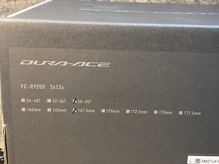 JR638 シマノ SHIMANO デュラエース DURA-ACE FC-R9200 クランクセット 50/34T 167.5mm