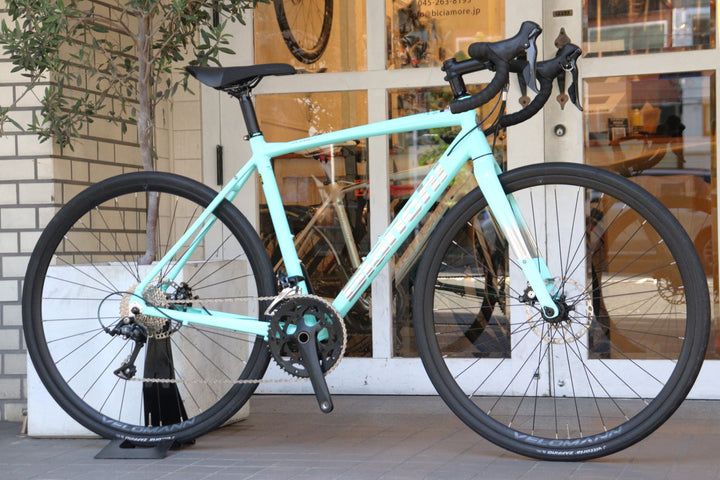 ビアンキ Bianchi ヴィア ニローネ Via NIRONE 7 DISC 2022モデル 55サイズ シマノ ソラ R3000 MIX 9S アルミ ロードバイク 【横浜店】