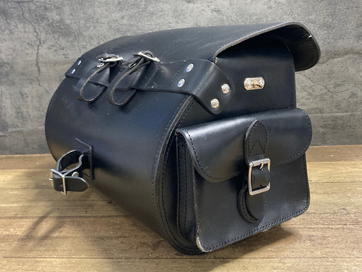 KL113 ブルックス BROOKS GLENBROOK LEATHER BAG LIMITED EDITION サドルバッグ レザー 黒