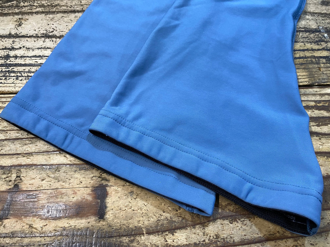 KJ847 スポーツフル sportful leg warmers 裏起毛 レッグウォーマー 青 L