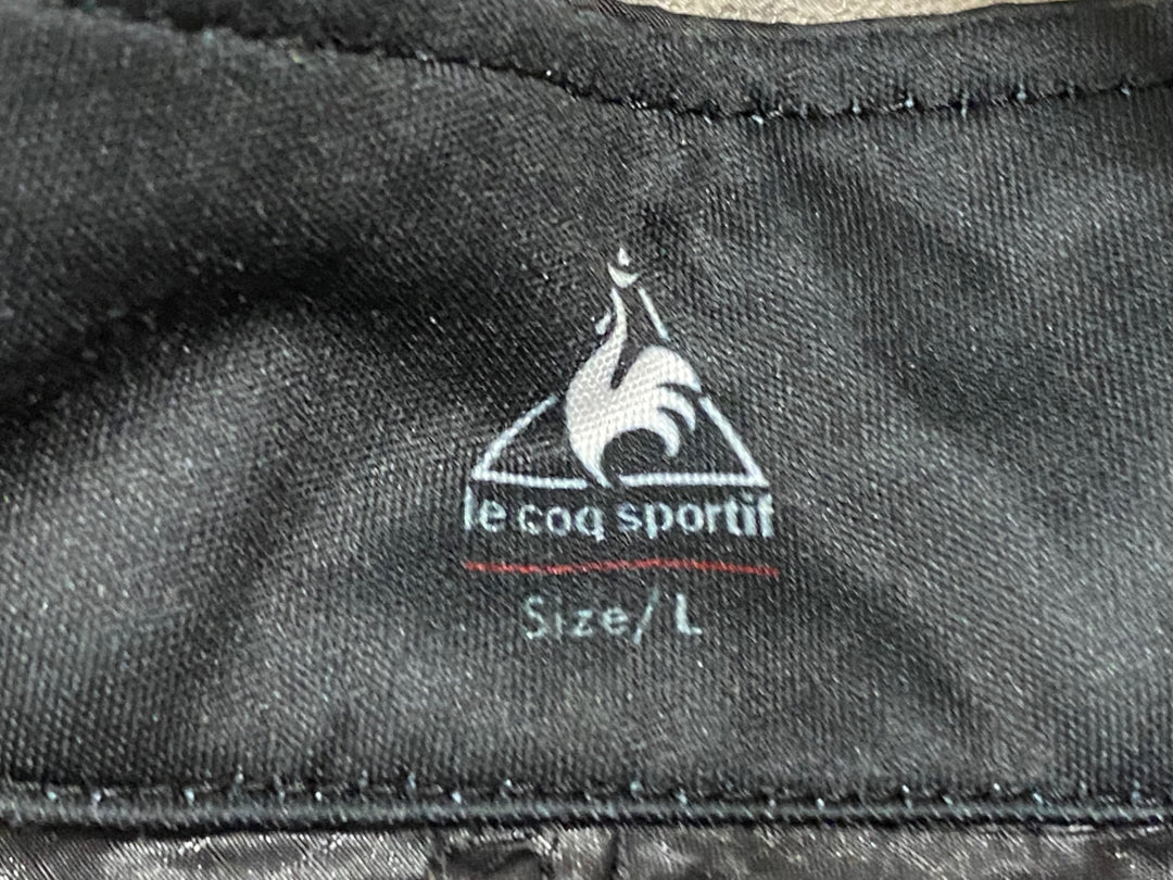 KC851 ルコックスポルティフ le coq sportif サイクルベスト ジレ 黒 L