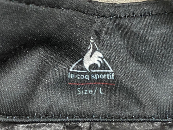 KC851 ルコックスポルティフ le coq sportif サイクルベスト ジレ 黒 L