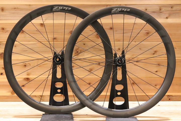 ジップ ZIPP 303S DISC シマノ 11S/12S 23㎜ フックレス カーボン チューブレス ロードバイク ホイールセット 【広島店】