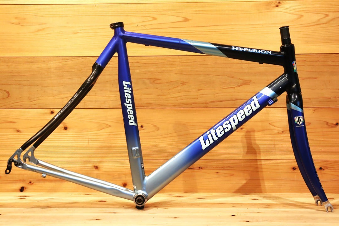 ライトスピード LITESPEED ハイペリオン HYPERION 2000年代初頭 アルミ チタン カーボンバック フレームセット 【千葉店】
