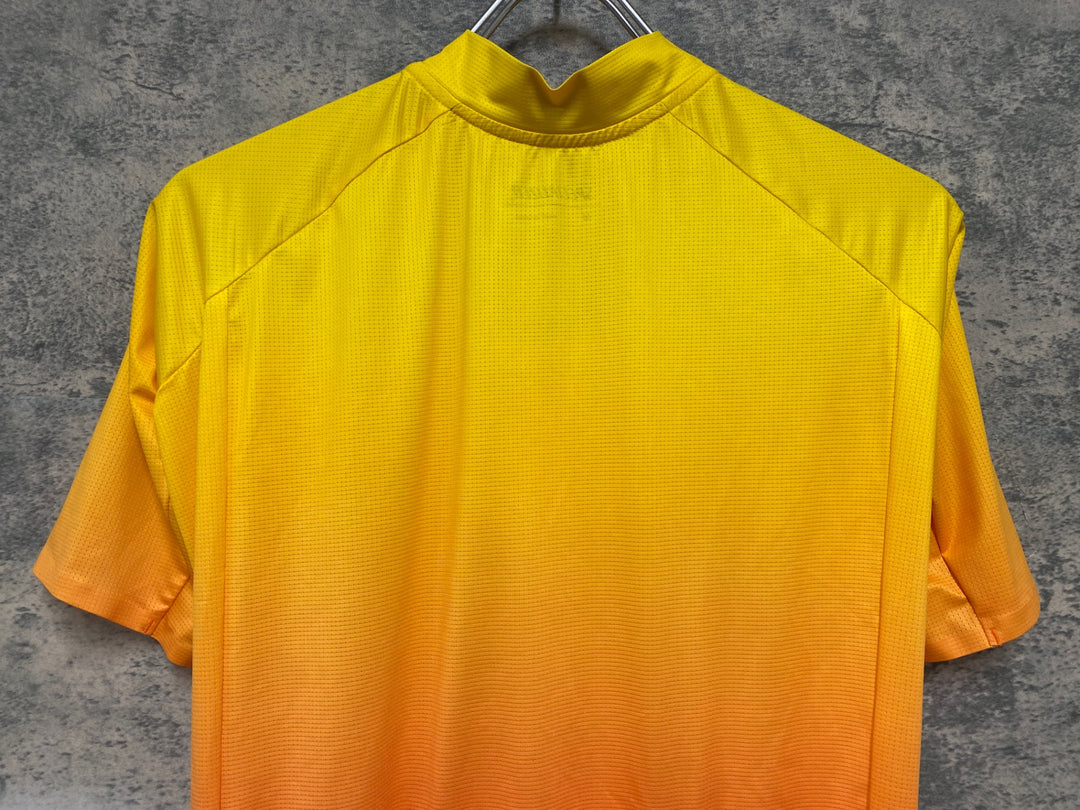 JV697 スペシャライズド SPECIALIZED SL AIR FADE JERSEY SS MEN 半袖 サイクルジャージ 黄オレンジ M