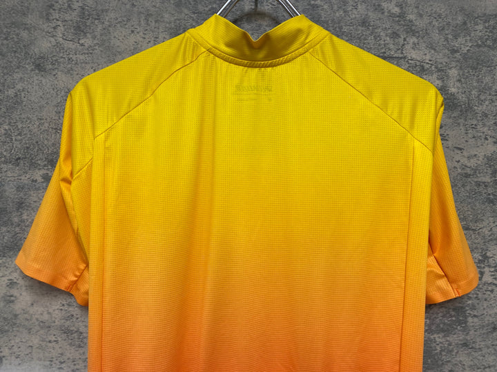 JV697 スペシャライズド SPECIALIZED SL AIR FADE JERSEY SS MEN 半袖 サイクルジャージ 黄オレンジ M