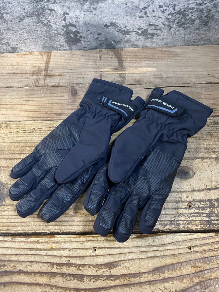 KJ043 パールイズミ PEARL iZUMi 長指 ウィンターグローブ 黒 M