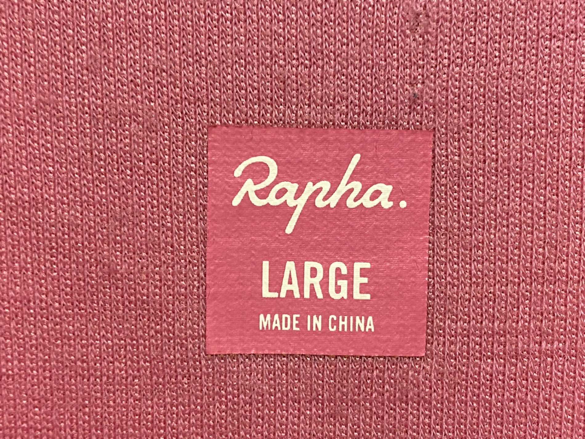 KA058 ラファ Rapha CLASSIC JERSEY 半袖 サイクルジャージ ピンク L