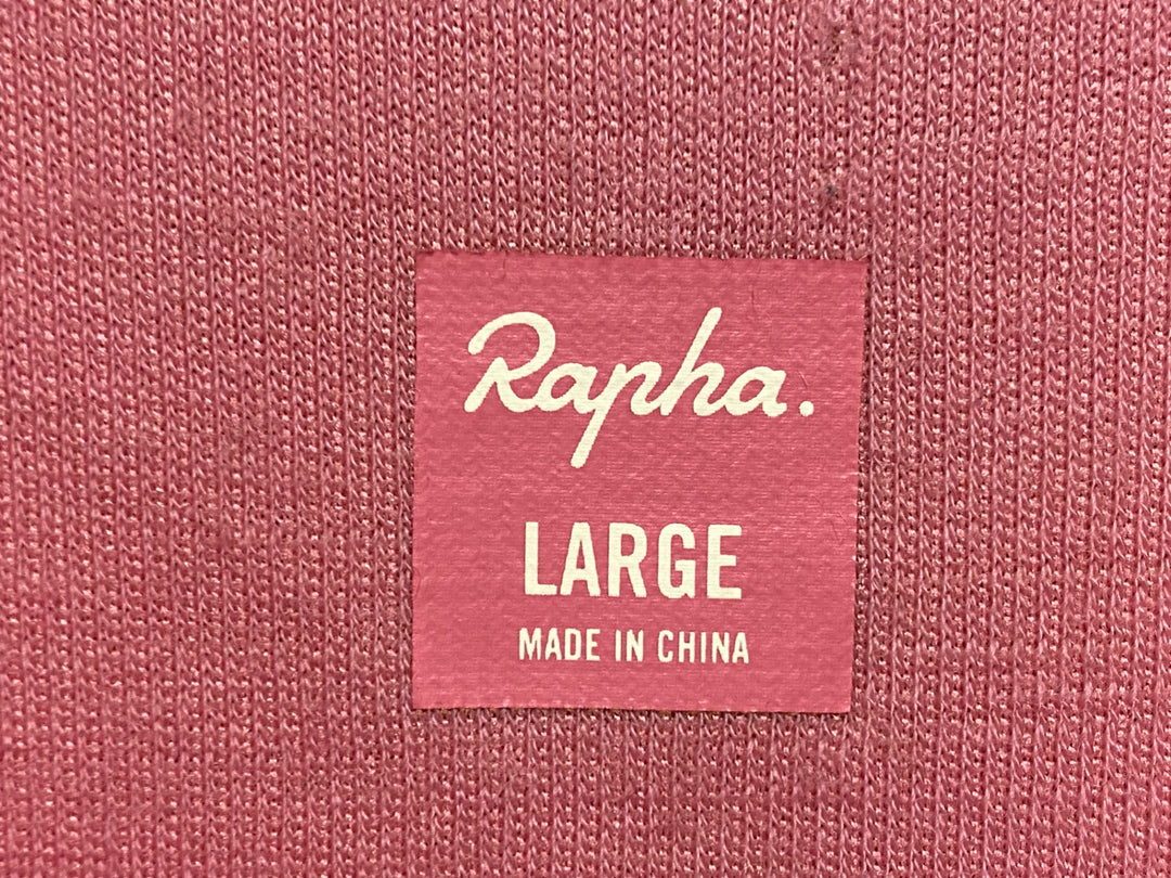 KA058 ラファ Rapha CLASSIC JERSEY 半袖 サイクルジャージ ピンク L
