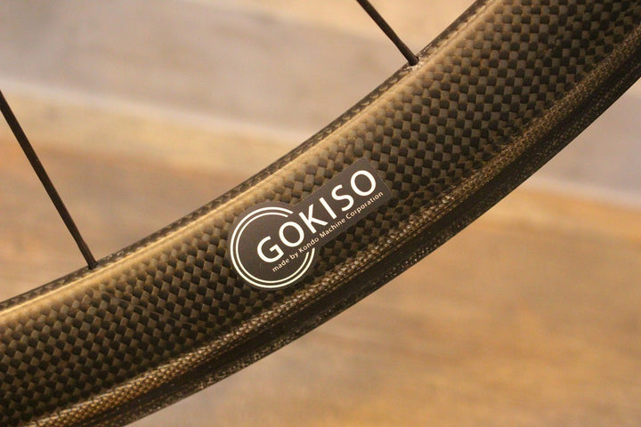 ゴキソ GOKISO スタンダードハブ カーボン クリンチャー ホイールセット カンパ 11/12S 16C【名古屋店】