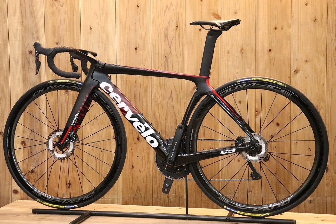 サーヴェロ CERVELO S5 2019年モデル 48サイズ シマノ アルテグラ R8070 MIX Di2 11S カーボン ロードバイク 【芦屋店】