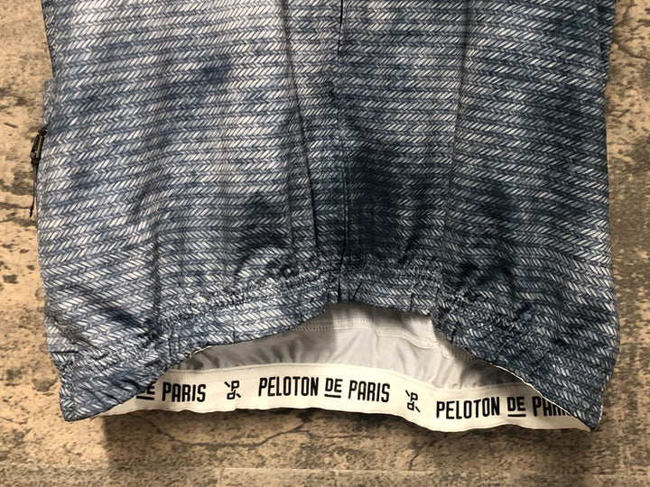 JV767 プロトンドパリ Peloton de Paris 半袖サイクルジャージ グレー XL