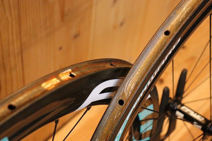 ファストフォワード FFWD F6R カーボン チューブラー ホイールセット シマノ 11S/12S 【芦屋店】