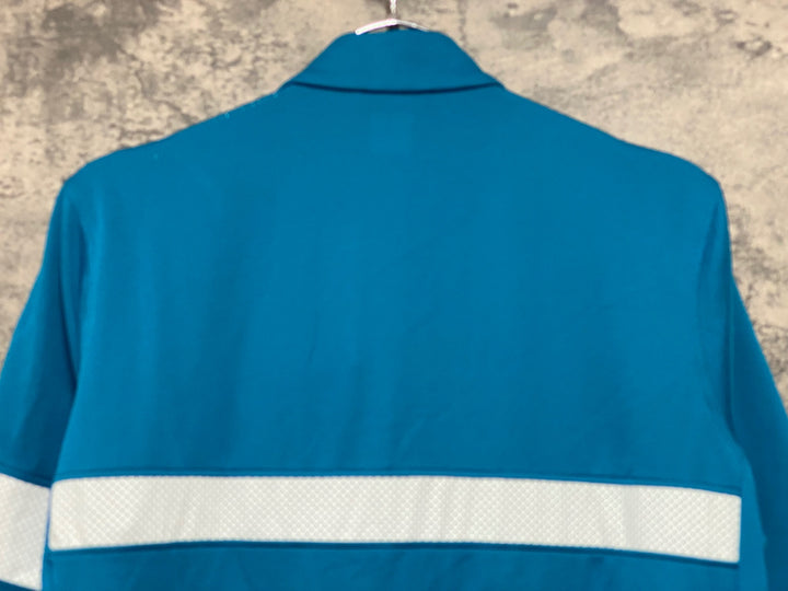 JM216 ラファ Rapha BREVET LIGHTWEIGHT JERSEY 半袖 サイクルジャージ ターコイズ M
