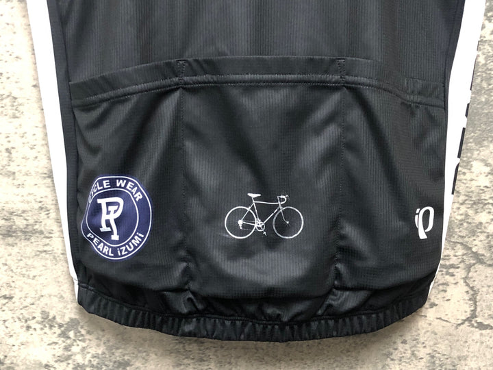 JJ879 パールイズミ PEARL iZUMi 半袖 サイクルジャージ 黒 M